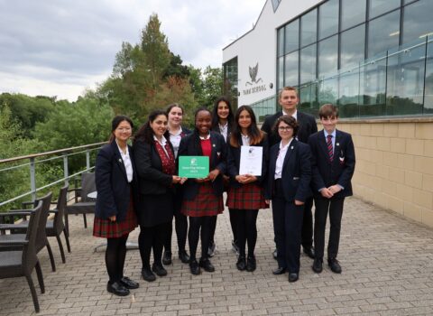 Sixth Eco-Schools Green Flag Award for Yarm School