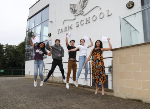 Yarm celebrate nearly half of all GCSEs awarded 9/8 grades