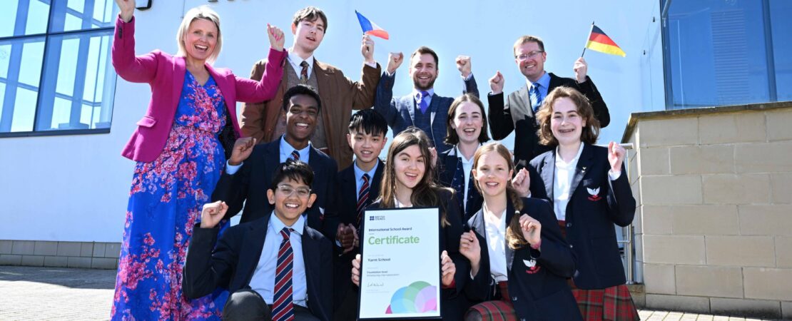 Yarm School receives prestigious award for global outlook